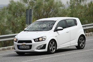 Chevrolet Aveo RS замечен в Германии