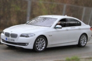 Гибридный BMW 5-series проходит обкатку