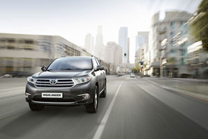 Toyota объявила стоимость Toyota Highlander