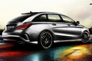 Mercedes Benz представит в Детройте универсал CLA Shooting Brake