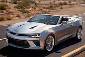 Фото нового кабриолета Chevrolet Camaro