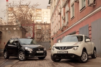 Juke vs SX-4: Cпор ни о чем