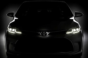 Первый тизер обновленного Toyota Avalon