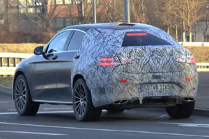 Mercedes-Benz GLC Coupe на видео