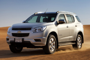 Рублевые цены на новый Chevrolet Trailblazer