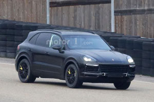 Porsche тестирует новое поколение Cayenne