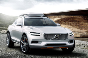 Кроссовер Volvo XC Coupe в Детройте