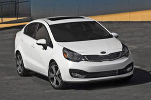 Американская премьера Kia Rio 