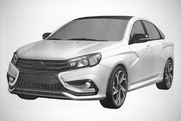 Рассекречены изображения Lada Vesta Sport