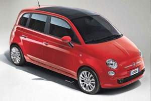 Четырехдверный Fiat 500 представят в Женеве