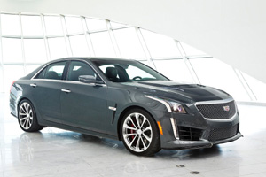 В России появился мощный седан Cadillac CTS-V