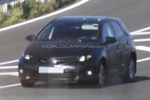 Toyota Auris замечен на полигоне
