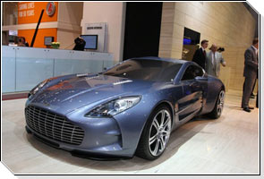 Aston Martin One-77 стартует из Женевы 