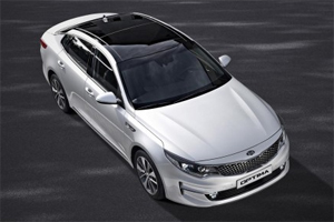 Первые фото новой Kia Optima