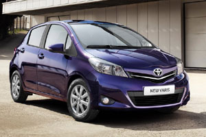 Названа стоимость нового Toyota Yaris