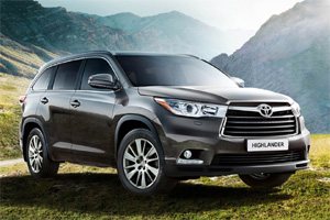 В России отзывают кроссоверы Toyota Highlander