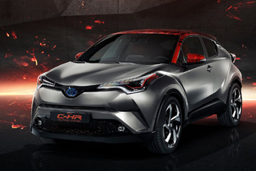 Концепт Toyota C-HR Hy-Power во Франкфурте