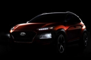 Hyundai рассекретил внешность кроссовера Kona