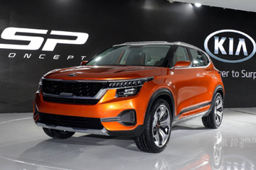 Kia представила кроссовер SP Concept