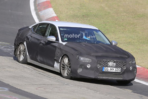 Hyundai готовит седан Genesis G70 к премьере Hyundai готовит седан Genesis G70 к премьере