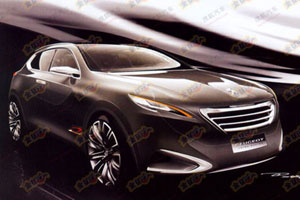 Peugeot представит в Шанхае новый кроссовер