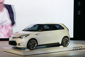 Новый хэтчбек MG в Пекине