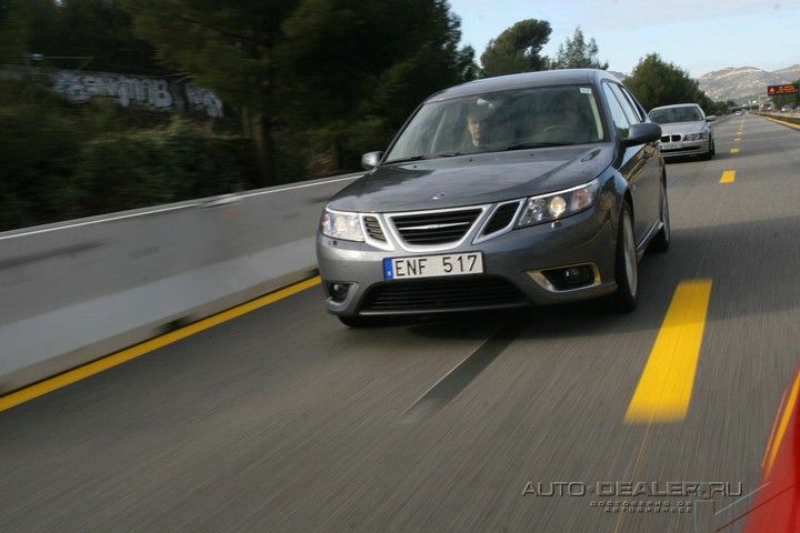 SAAB на все четыре колеса / Тест-драйв СААБ 9-3