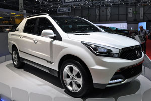 Новый SsangYong Actyon Sports в Женеве