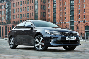 Рублевые цены на новый Kia Optima