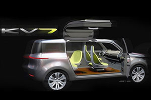 Kia покажет концепт с “крыльями” 