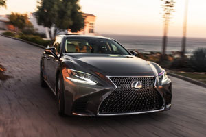 Lexus покажет в Нью-Йорке седан LS 500 F Sport