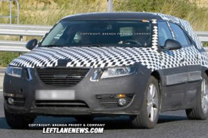 Saab тестирует "семейный" 9-5