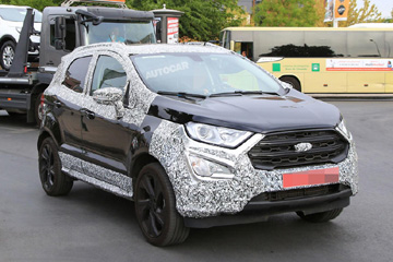 Ford тестирует EcoSport в версии ST-Line