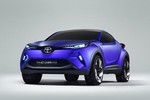 Внешность Toyota C-HR рассекречена раньше времени