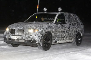 BMW тестирует новое поколение X5