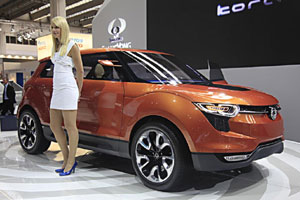 Концептуальная новинка SsangYong во Франкфурте