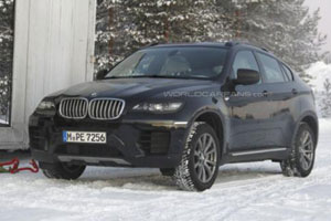 BMW тестирует обновленный X6