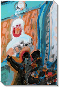 Презентация выставки-продажи картин Митьки и автомобили.