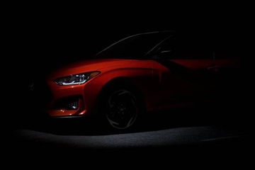 Очередной тизер нового Hyundai Veloster