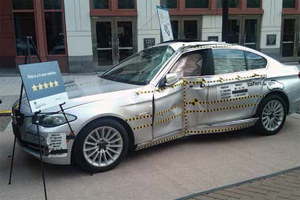 Новый BMW 5 серии проверили на прочность