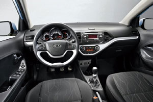 Интерьер нового Kia Picanto
