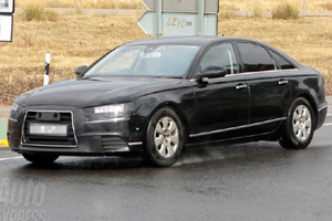 Новый Audi A6 почти без камуфляжа 