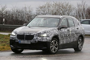 BMW тестирует гибридный X1