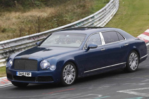 Bentley тестирует обновленный Mulsanne