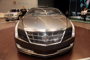 Cadillac на выставке в Москве