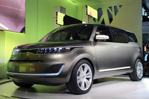 Крыло чайки от Kia  