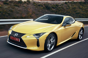 Купе Lexus LC500 появилось в России