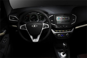 Интерьер Lada Vesta рассекречен