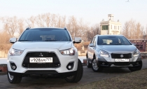 Suzuki SX4 vs Mitsubishi ASX: Вопрос стиля