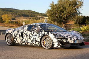 McLaren тестирует новый суперкар 570S GT